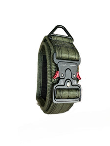 Green Heavy Duty tactical Dog Collar