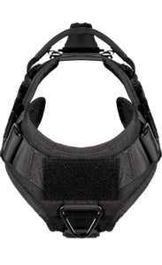 Black Tactical Heavy Duty Dog Harness