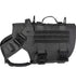 Black Tactical Heavy Duty Dog Harness